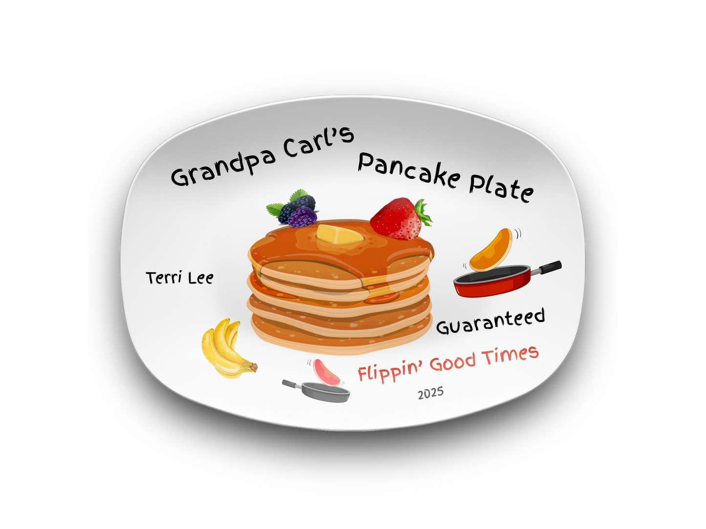 Pancake Platter Personalized