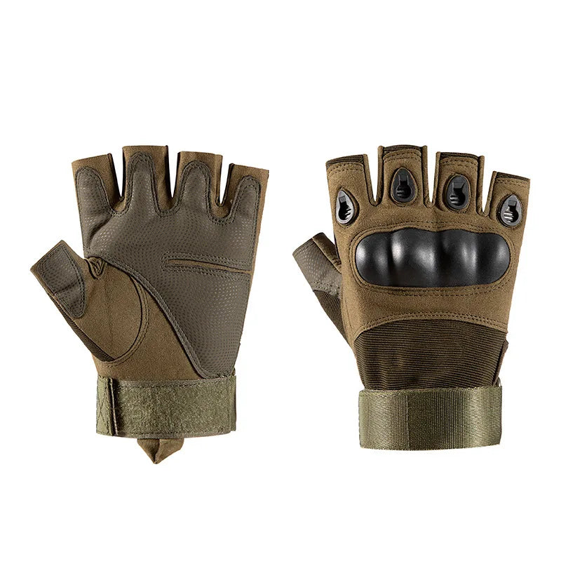 Tactical Gloves Half Finger Paintball Airsoft Shot Combat