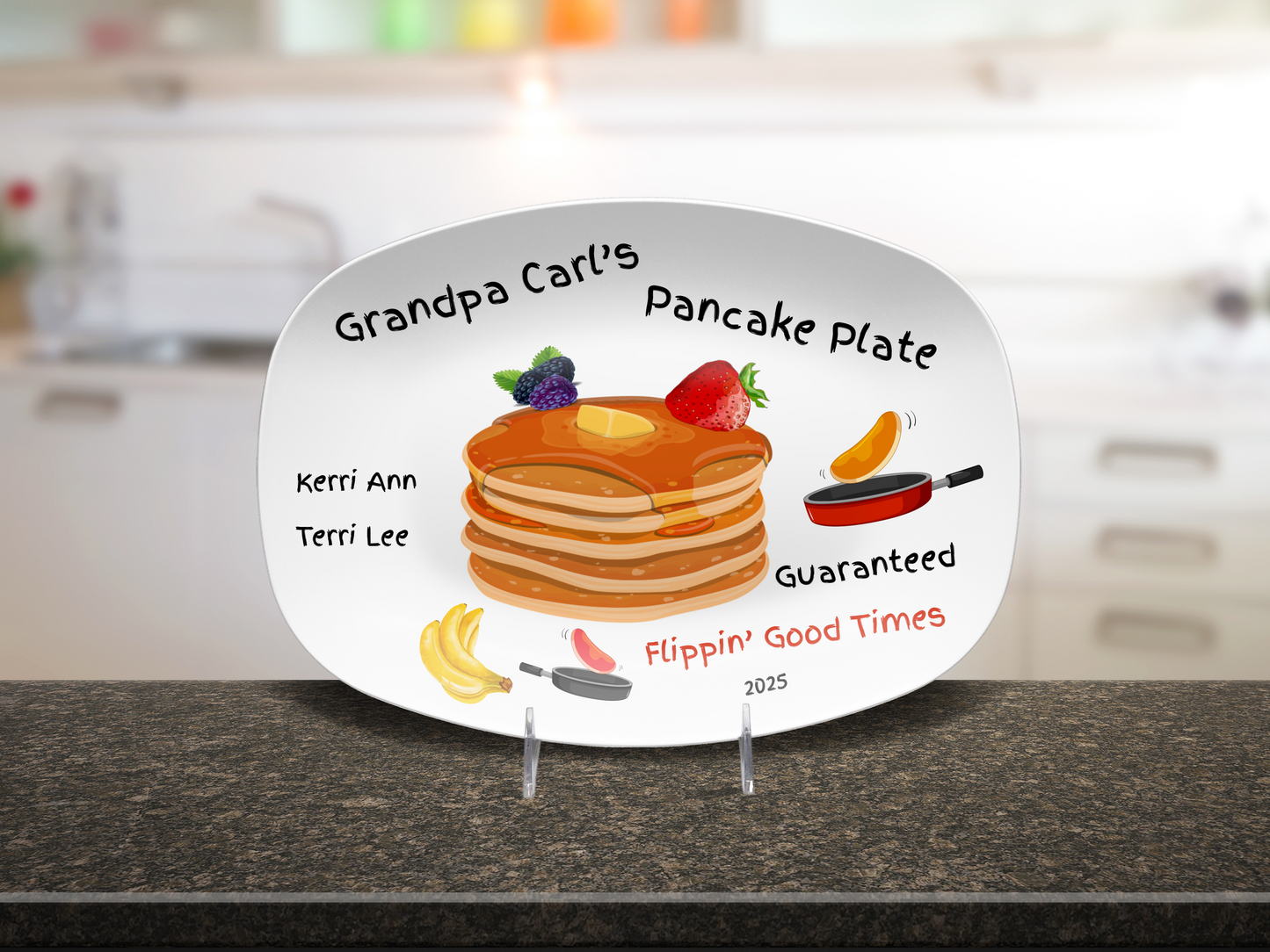 Pancake Platter Personalized