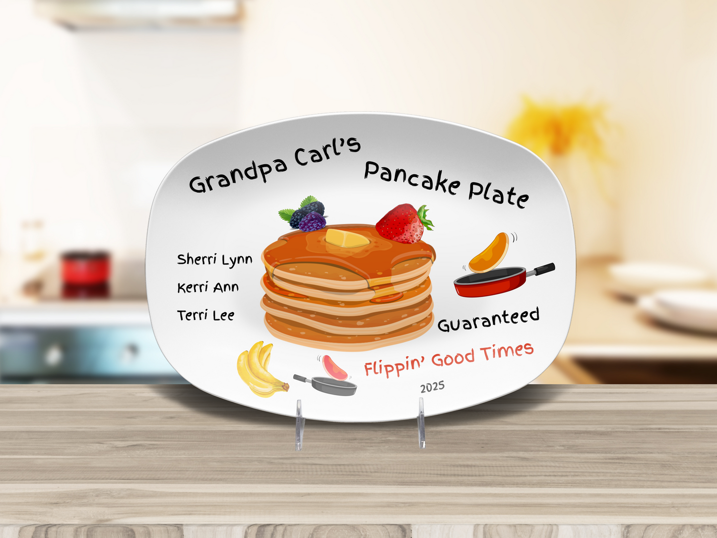 Pancake Platter Personalized