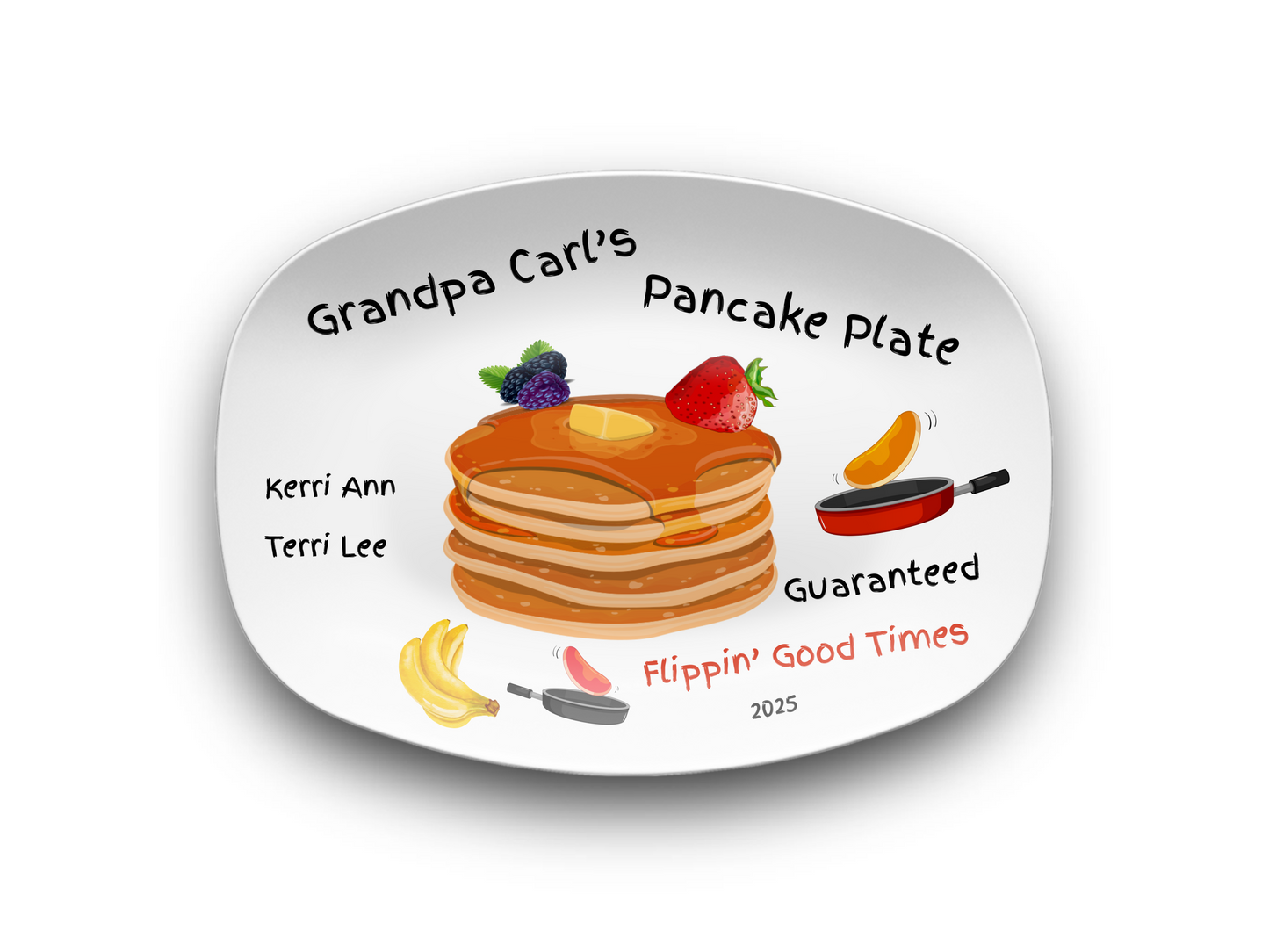 Pancake Platter Personalized