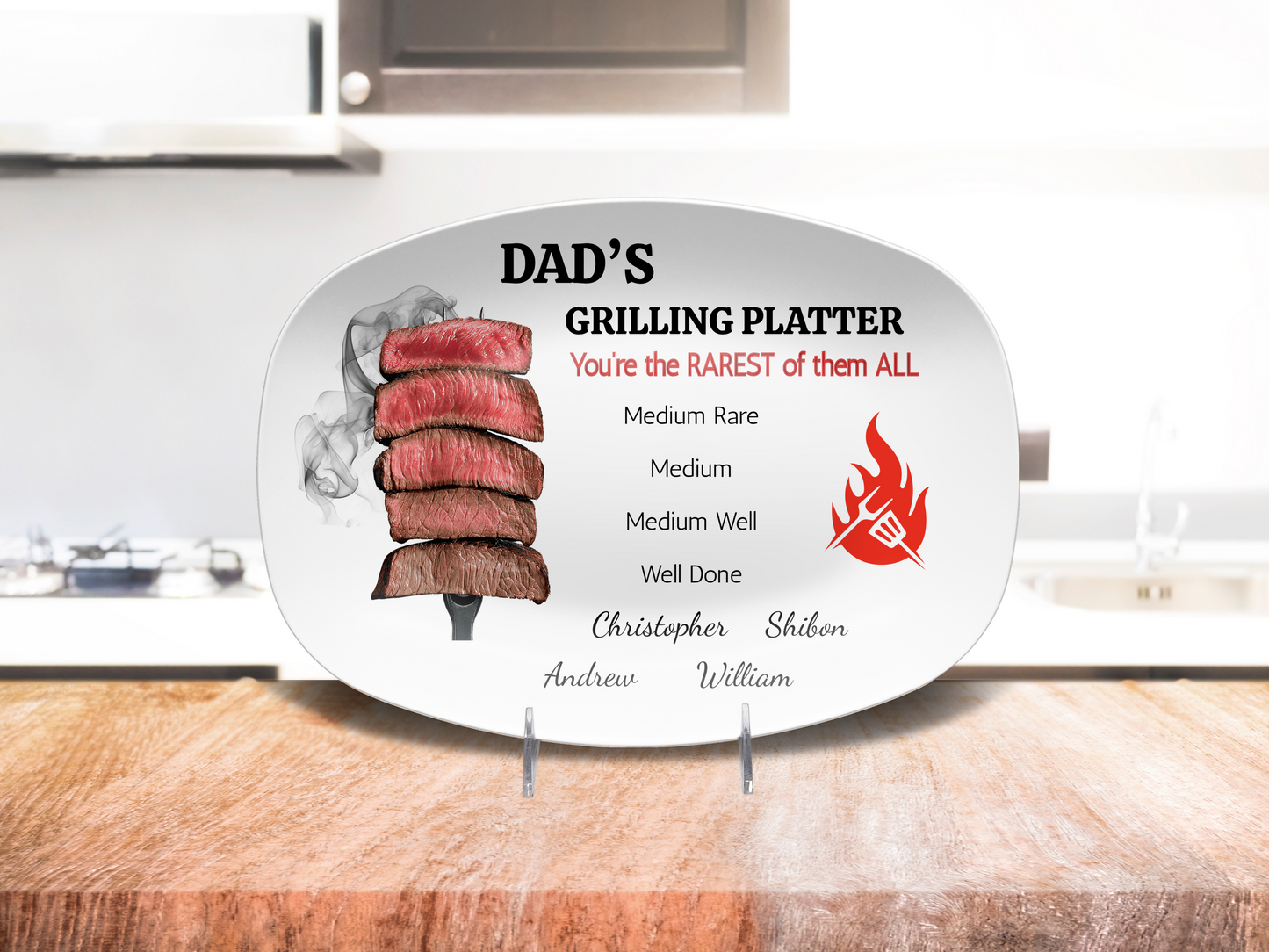 Grilling Platter Personalized
