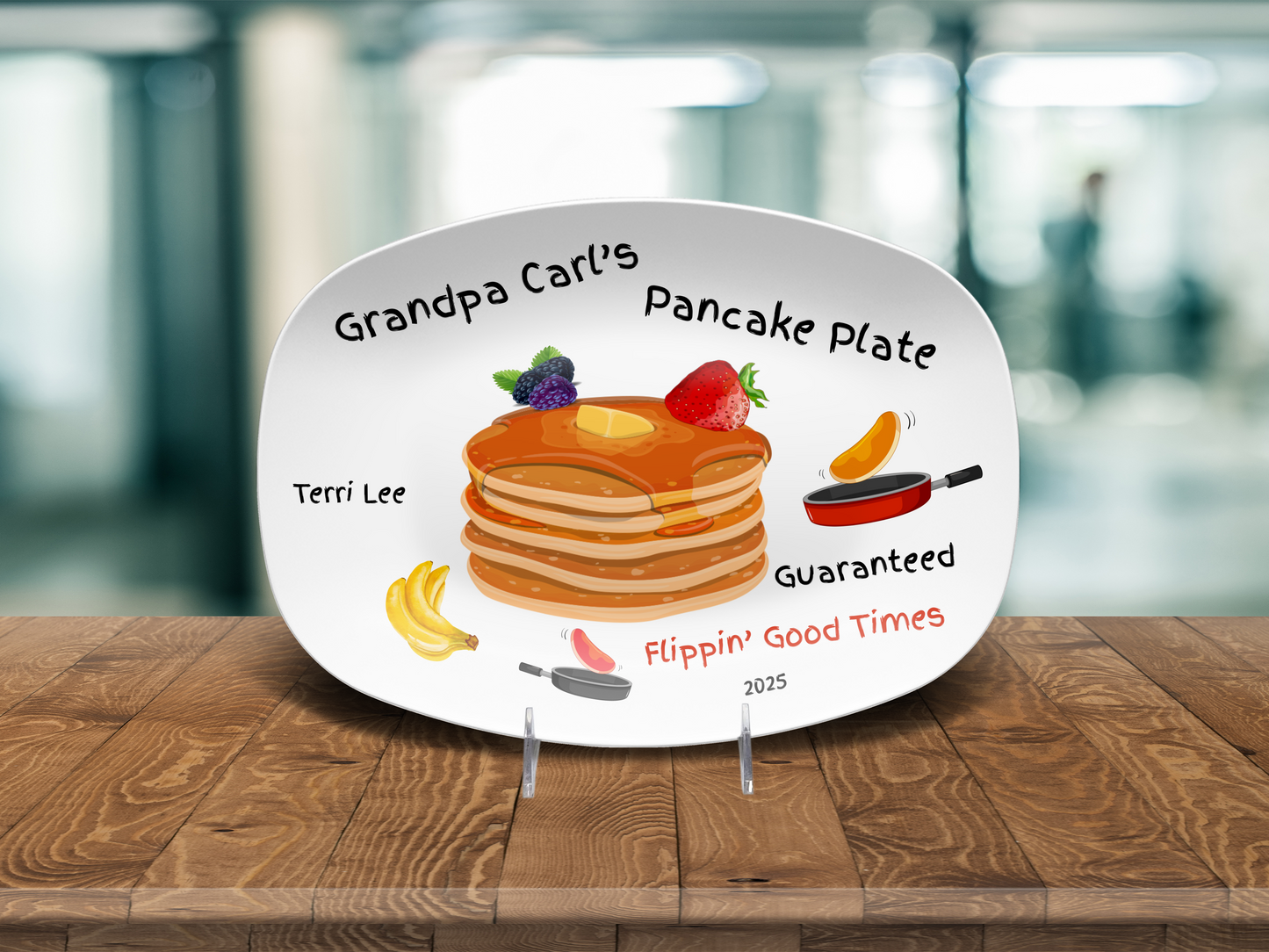 Pancake Platter Personalized