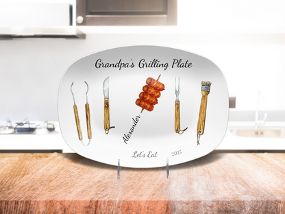 Grilling Day Platter Personalized