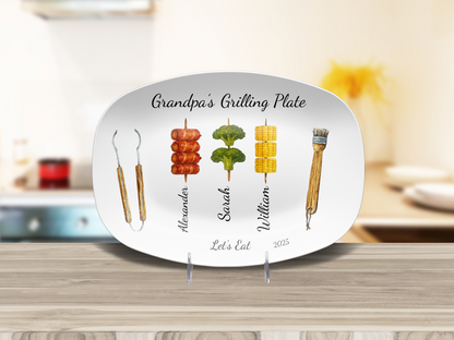 Grilling Day Platter Personalized