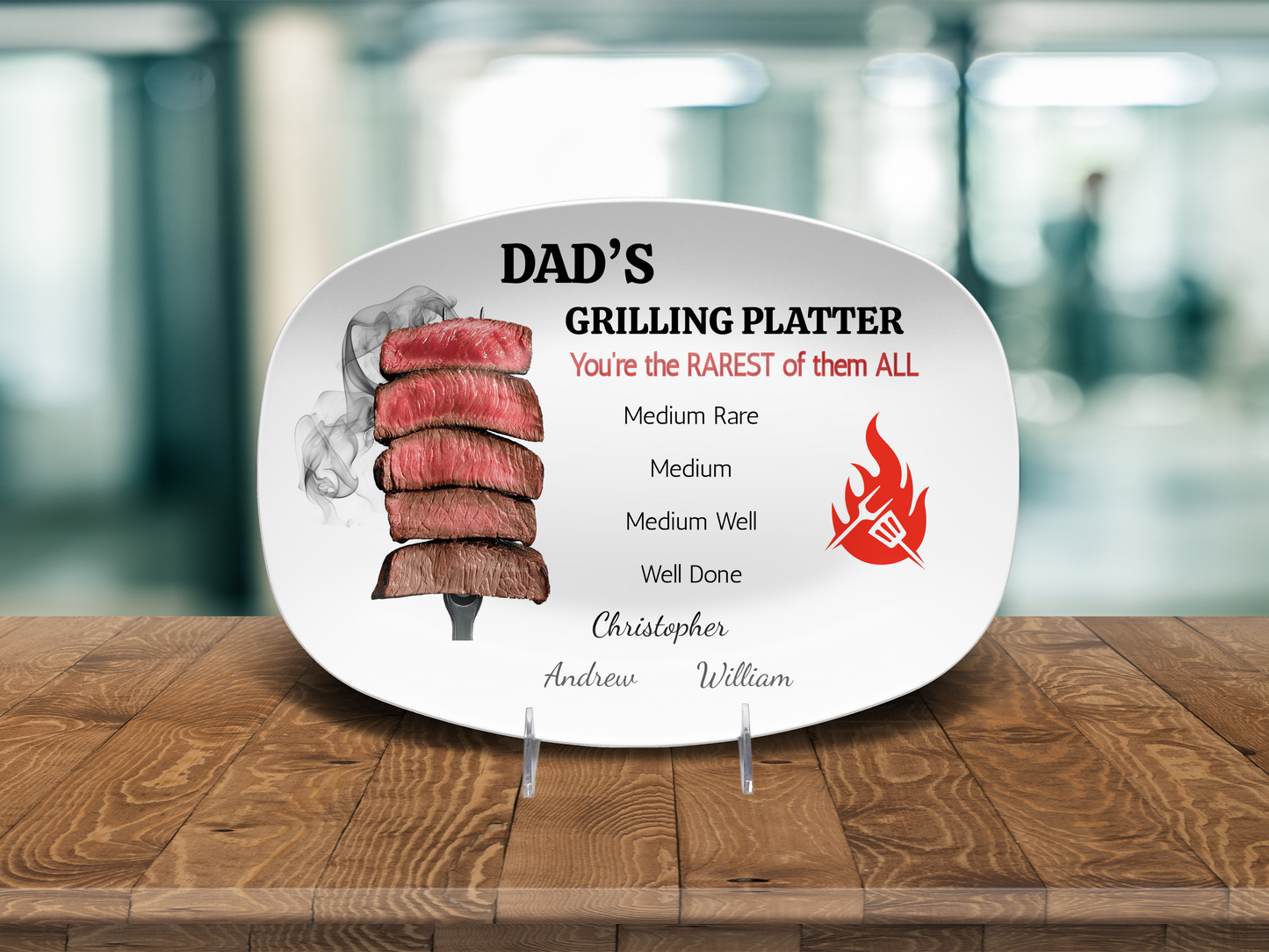 Grilling Platter Personalized